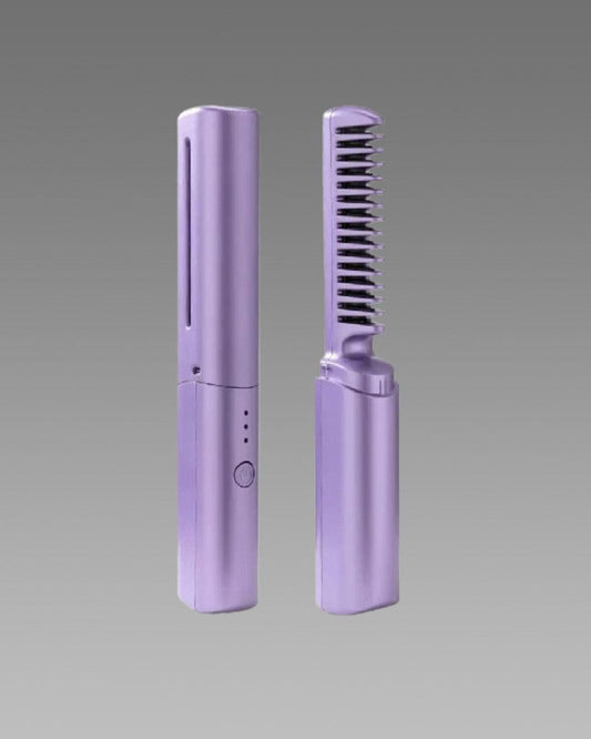Meneflix Portable Mini Hair Straightener Cordless & Rechargeable